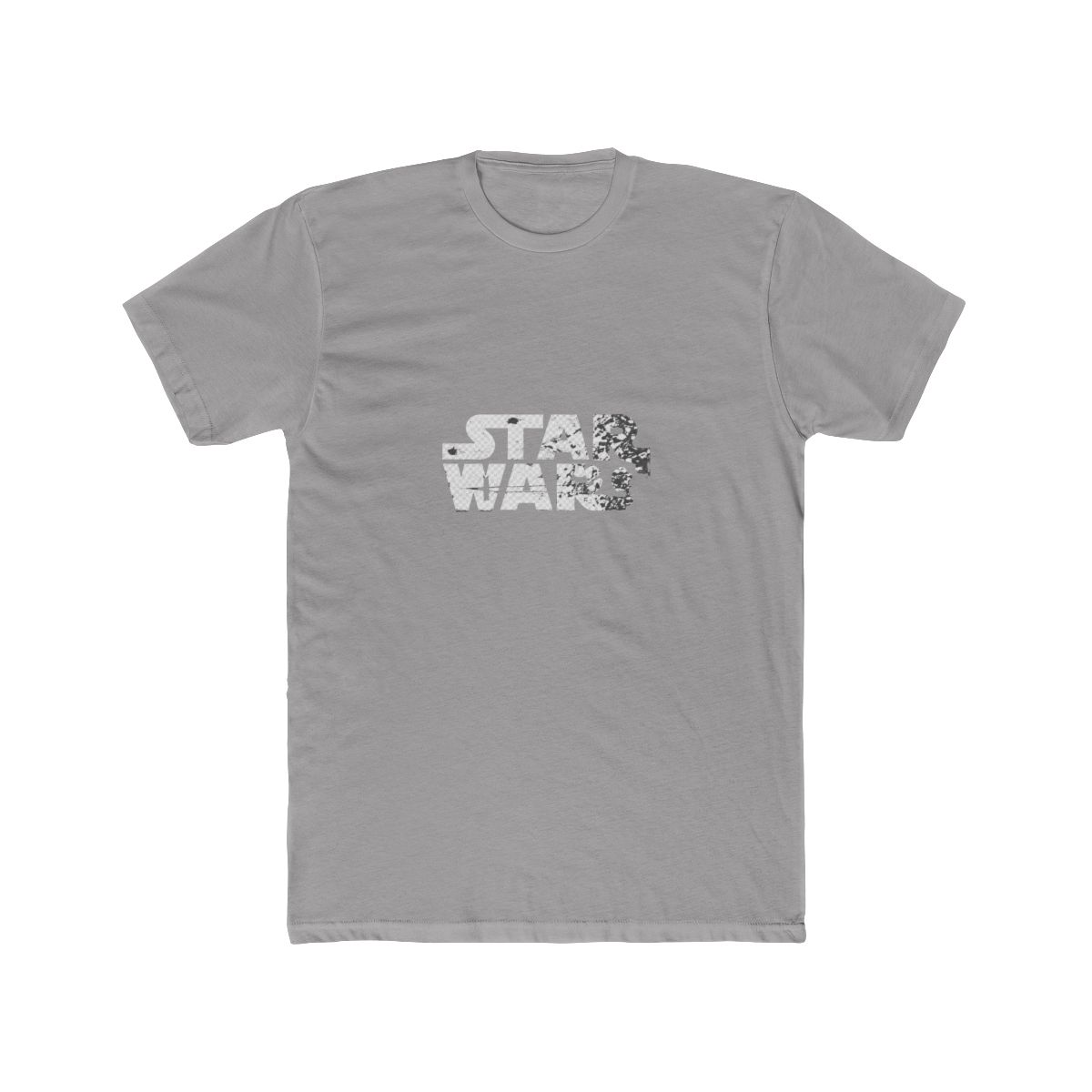 White Star Wars Logo T Shirt