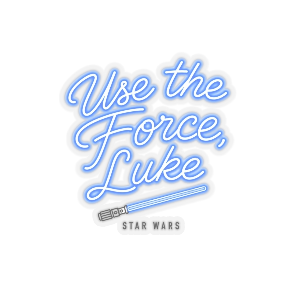 Star Wars "Use the Force, Luke" Sticker