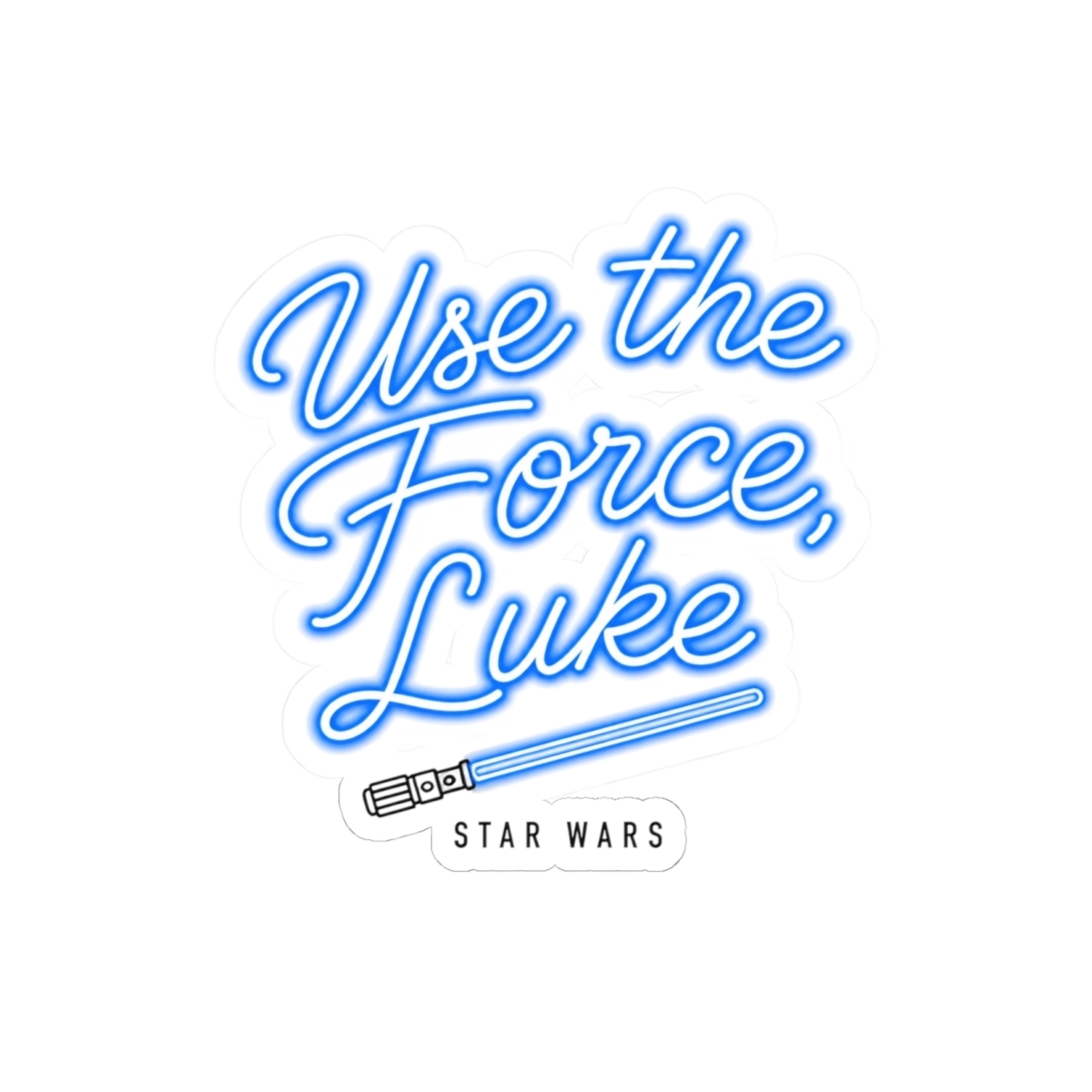 Star Wars "Use the Force, Luke" Sticker